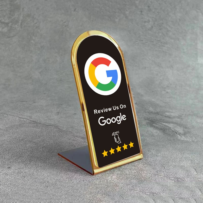 Présentoir NFC Avis Google pour comptoir – Cardavis