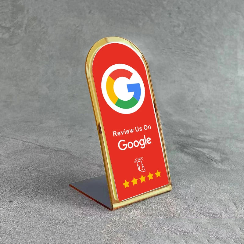 Présentoir NFC Avis Google pour comptoir – Cardavis