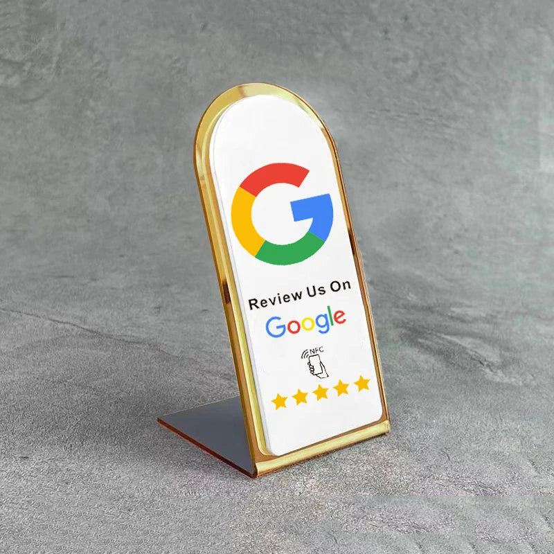 Présentoir NFC Avis Google pour comptoir – Cardavis