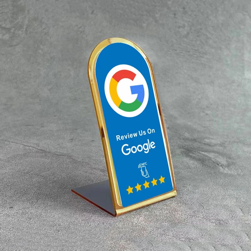Présentoir NFC Avis Google pour comptoir – Cardavis