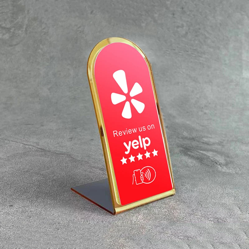 Présentoir NFC Avis Google pour comptoir – Cardavis