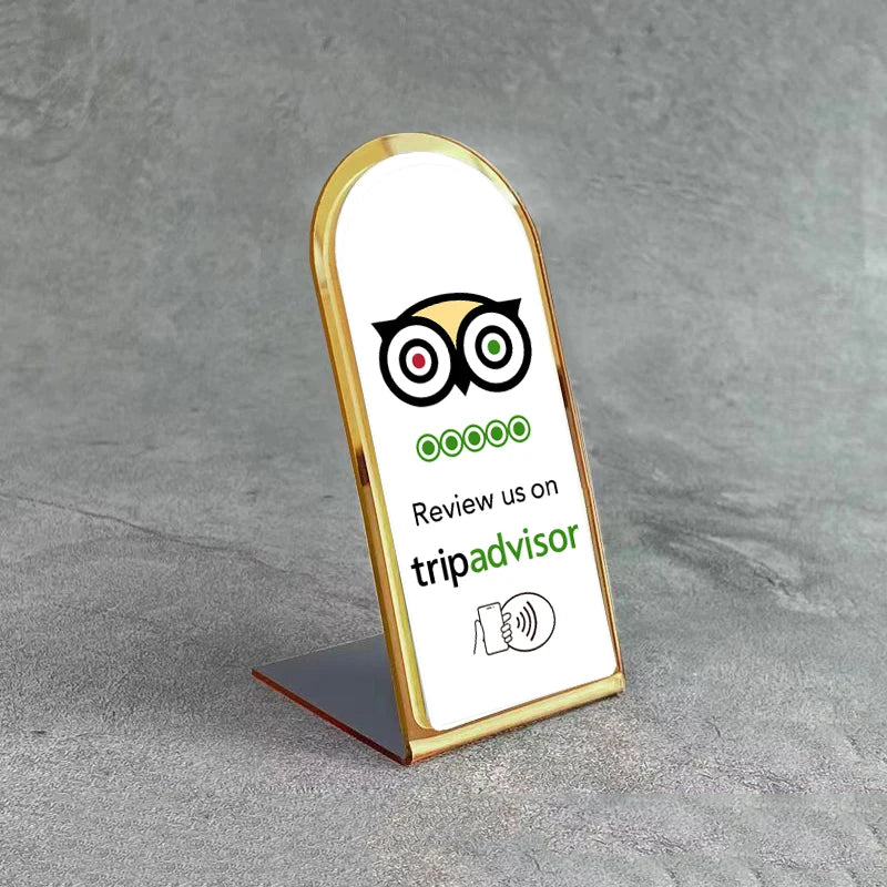 Présentoir NFC Avis Google pour comptoir – Cardavis